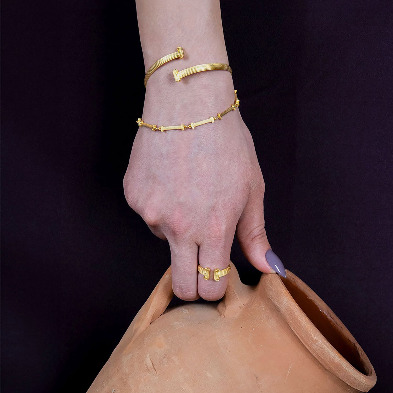 The Ionic Bracelet Ece London Sustainable Jewellery La Maison Couture