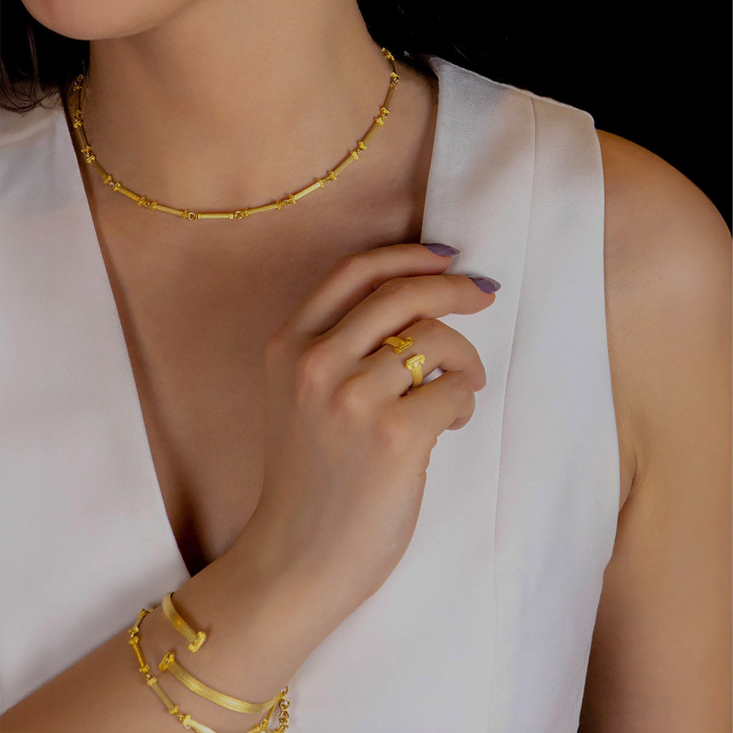 The Ionic Bracelet Ece London Sustainable Jewellery La Maison Couture