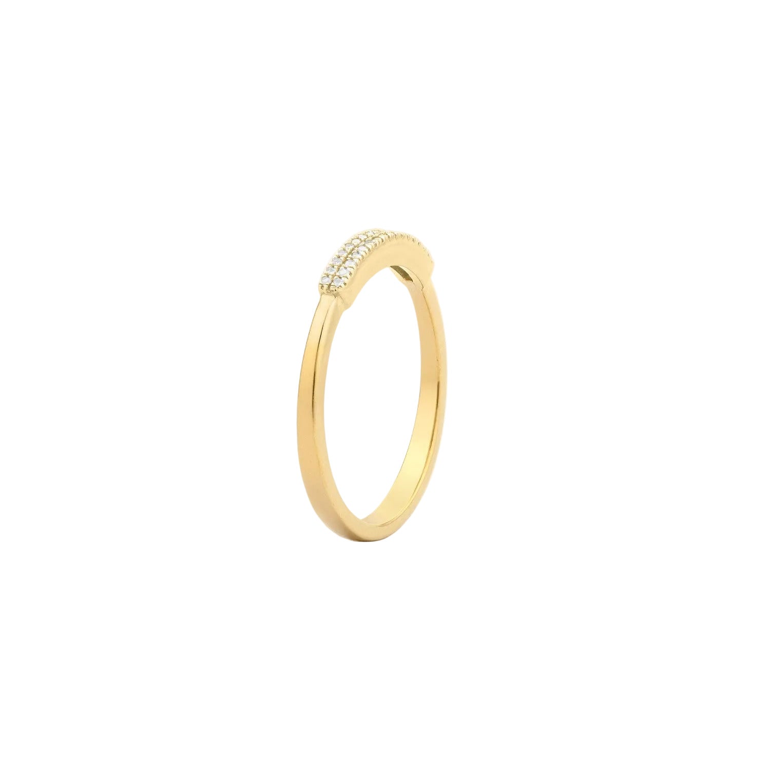 Bar None Stackable Ring