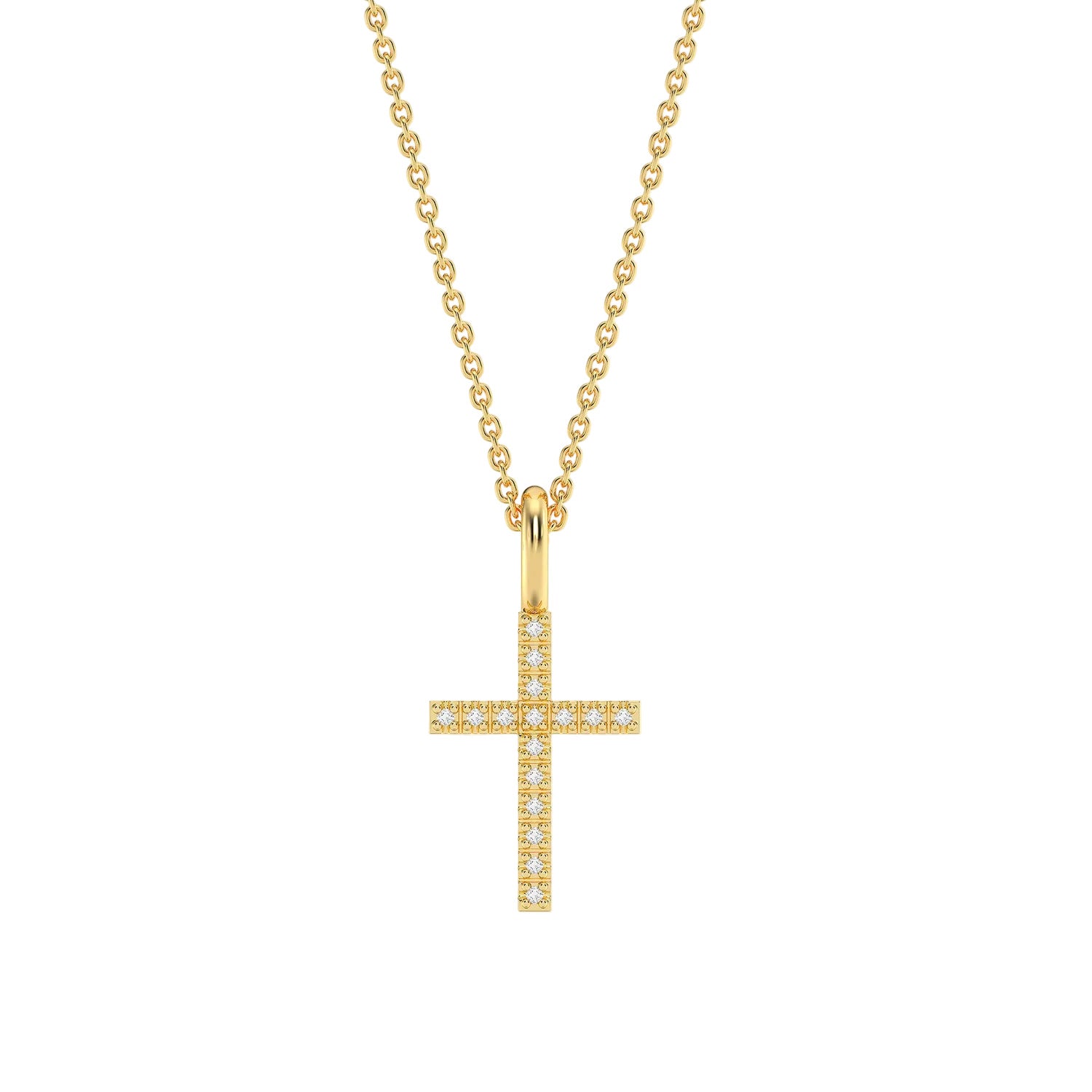 Believe Cross Pendant Necklace
