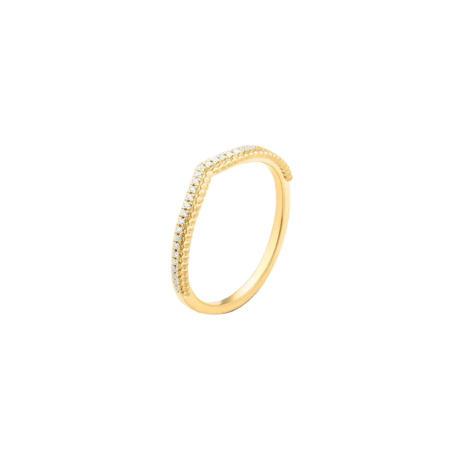 Climbing The Castillo Stackable Ring