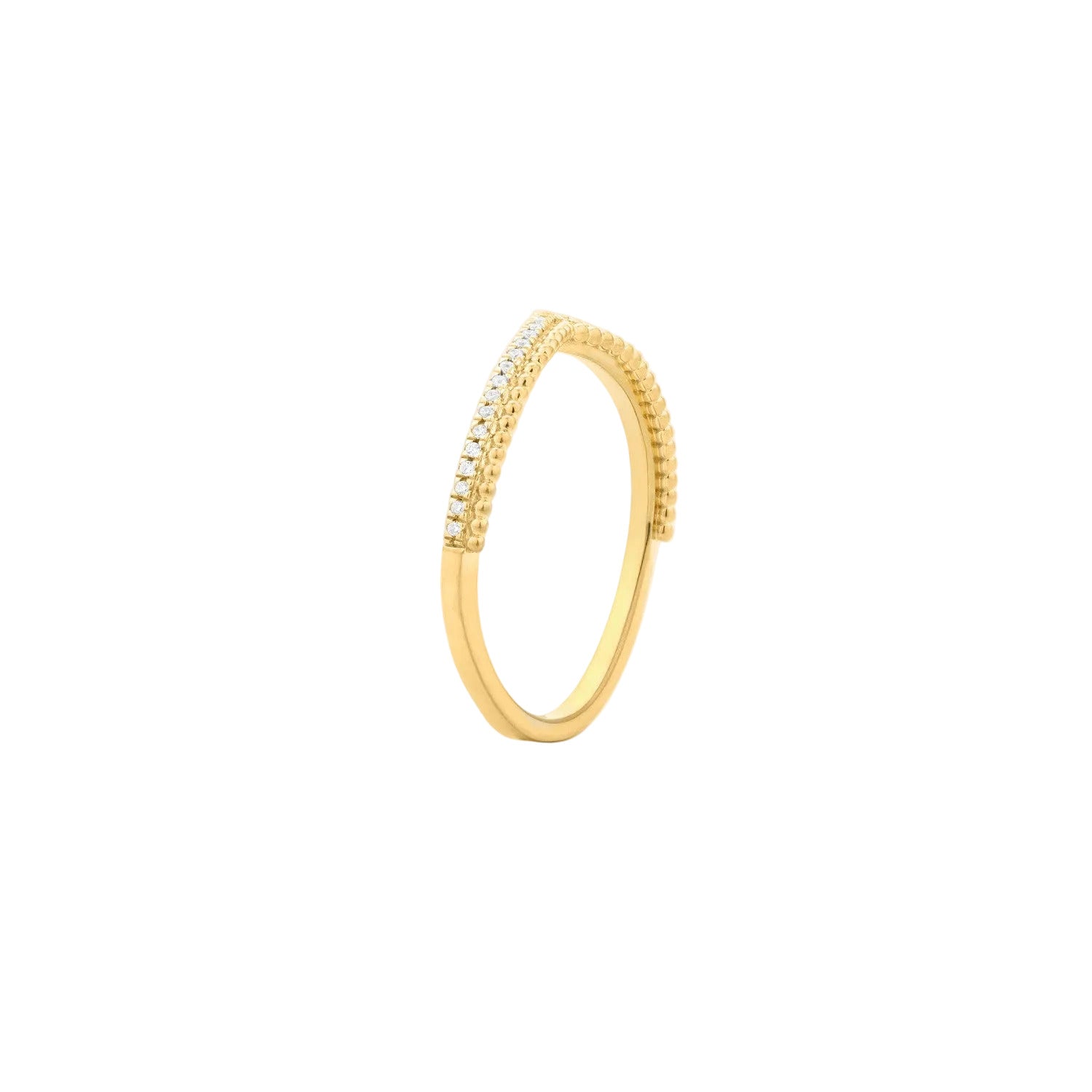 Climbing The Castillo Stackable Ring