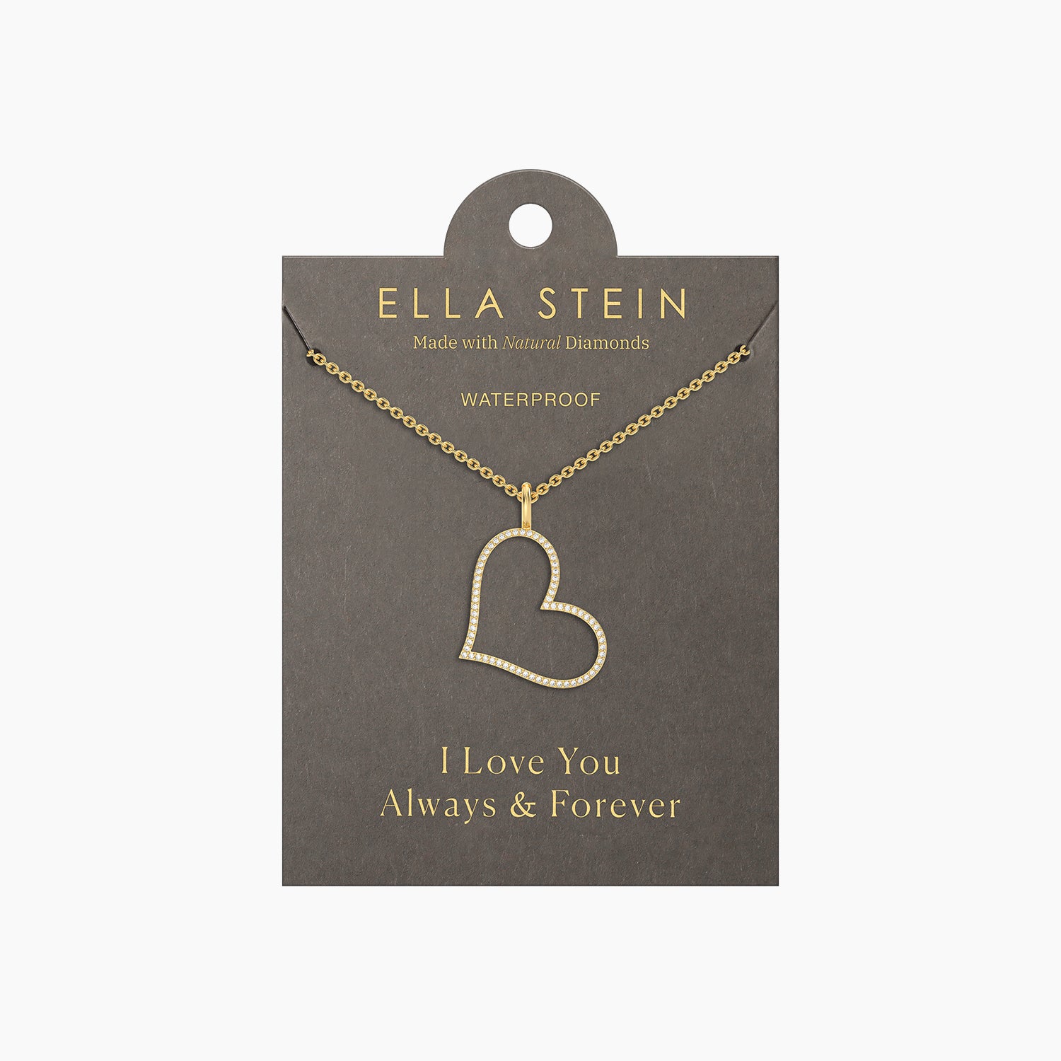 Genuine Heart Pendant Necklace