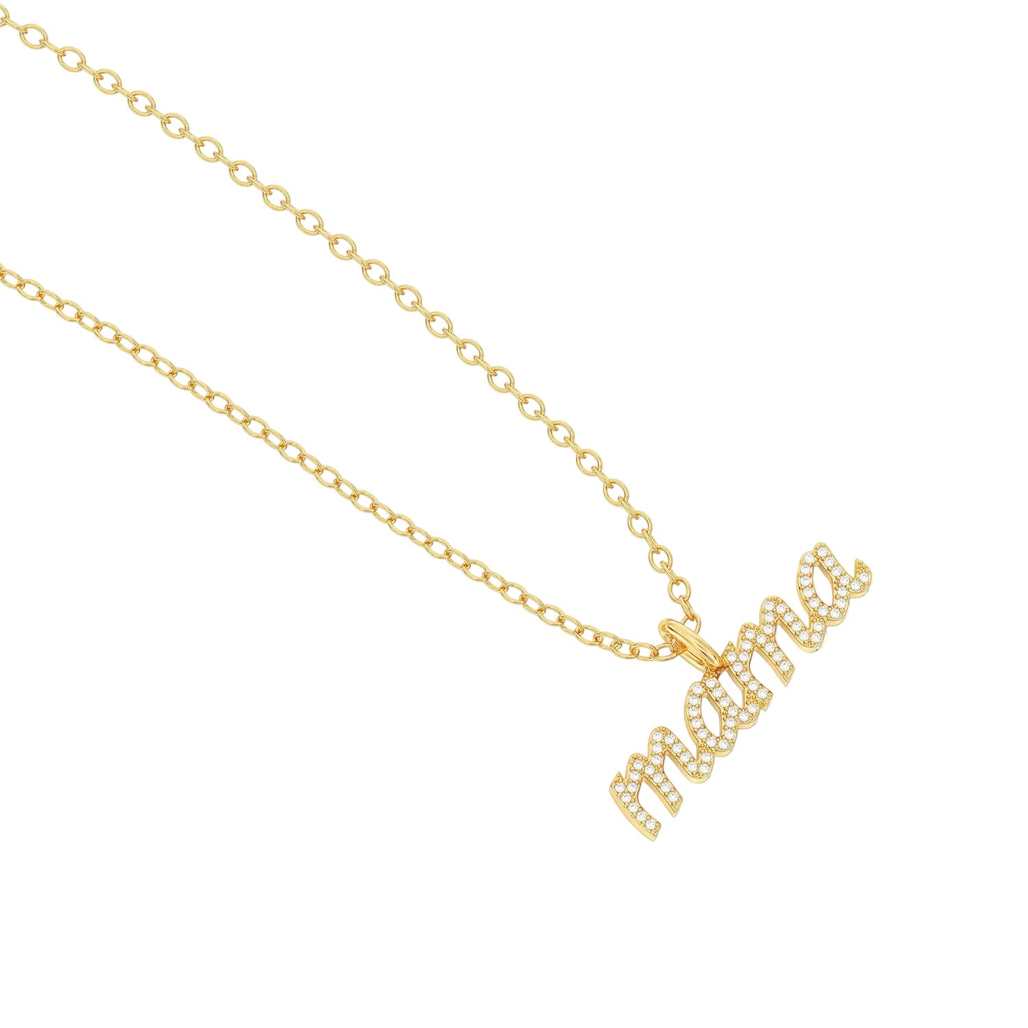 Love You Mama Pendant Necklace