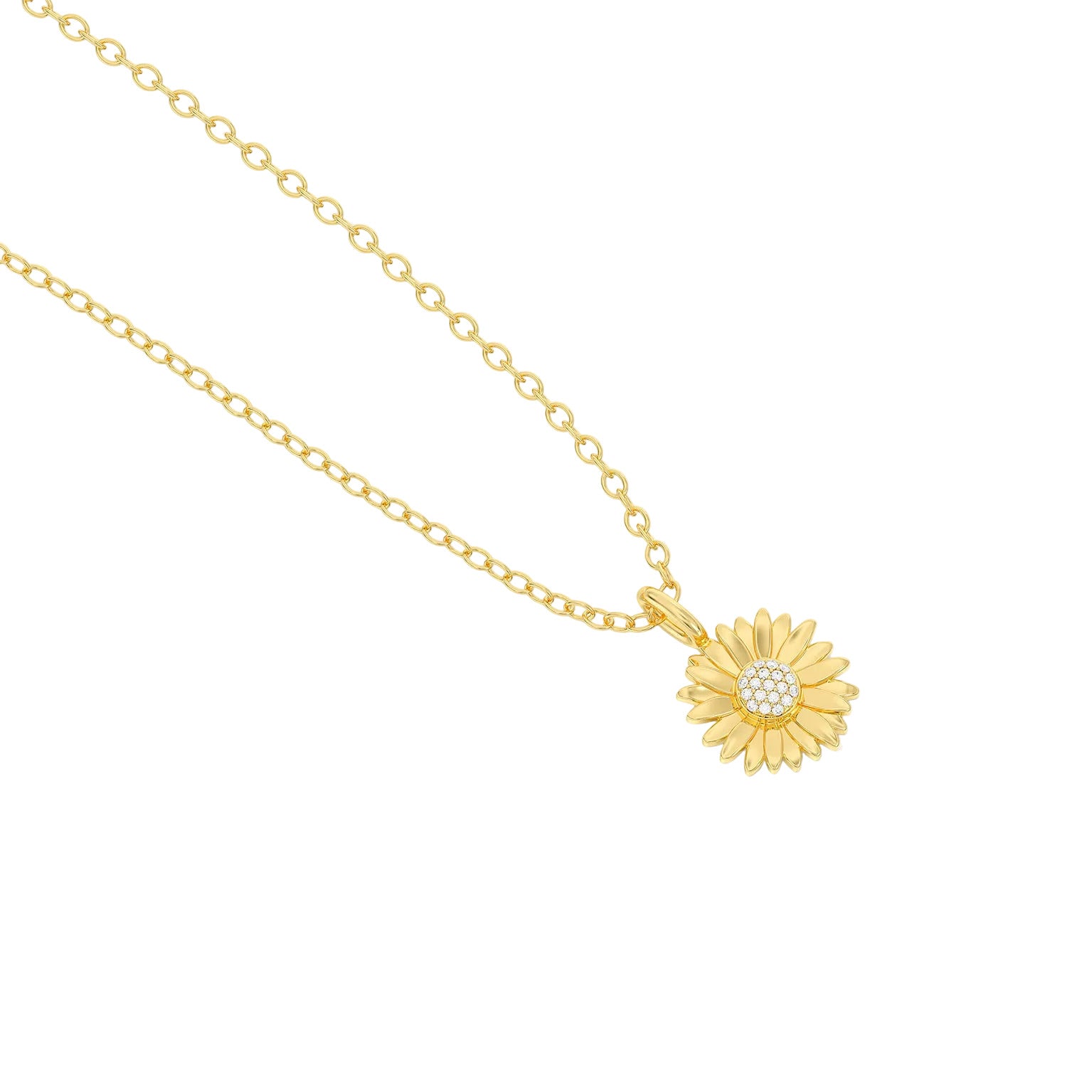 Sunflower Pendant Necklace