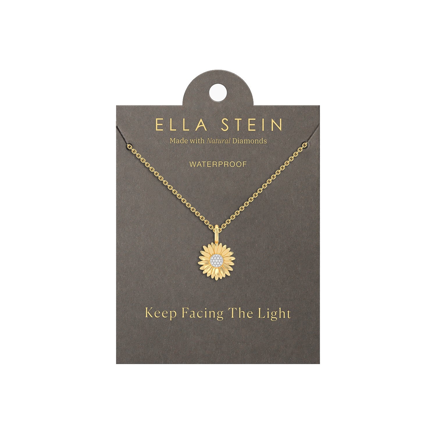 Sunflower Pendant Necklace
