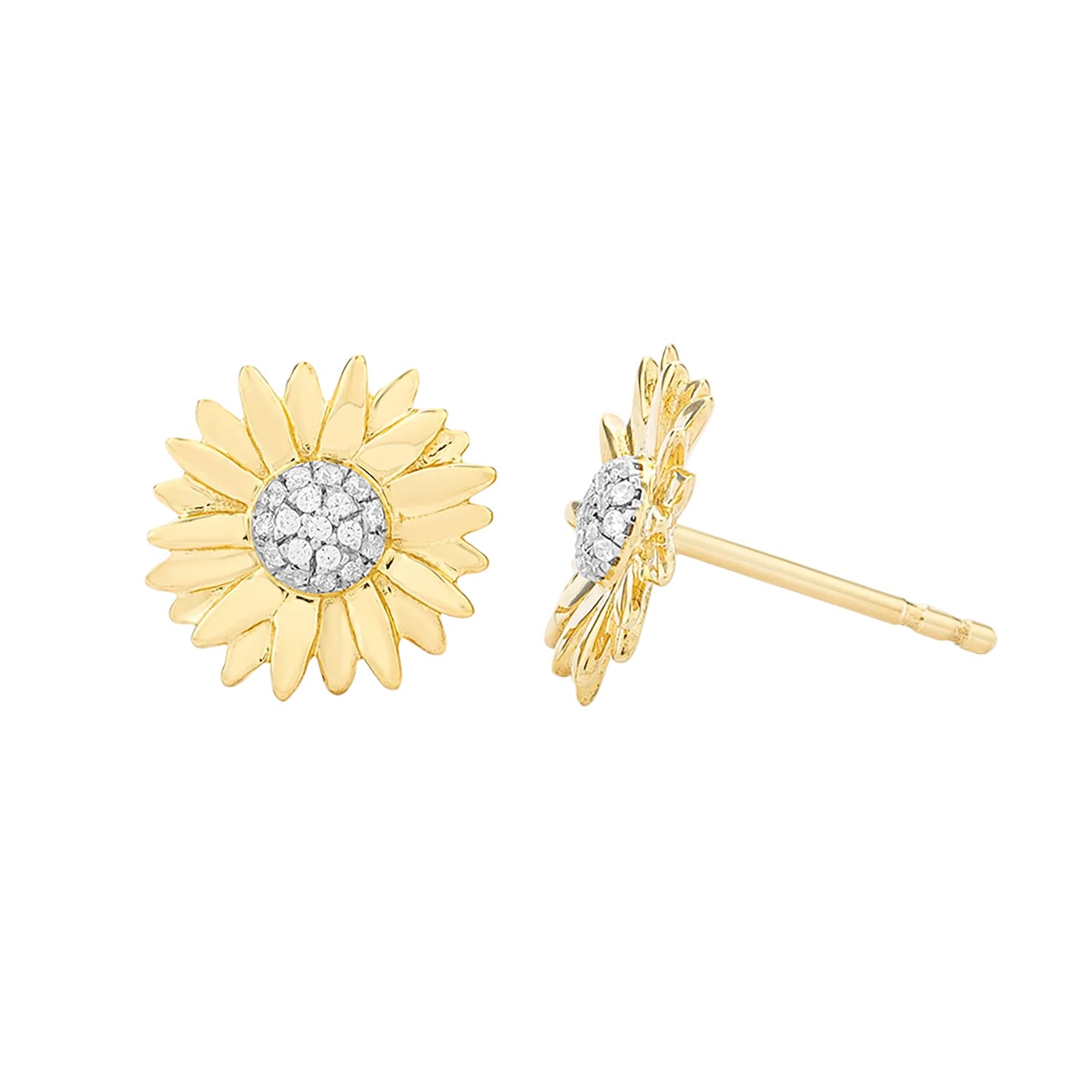 Sunflower Stud Earrings