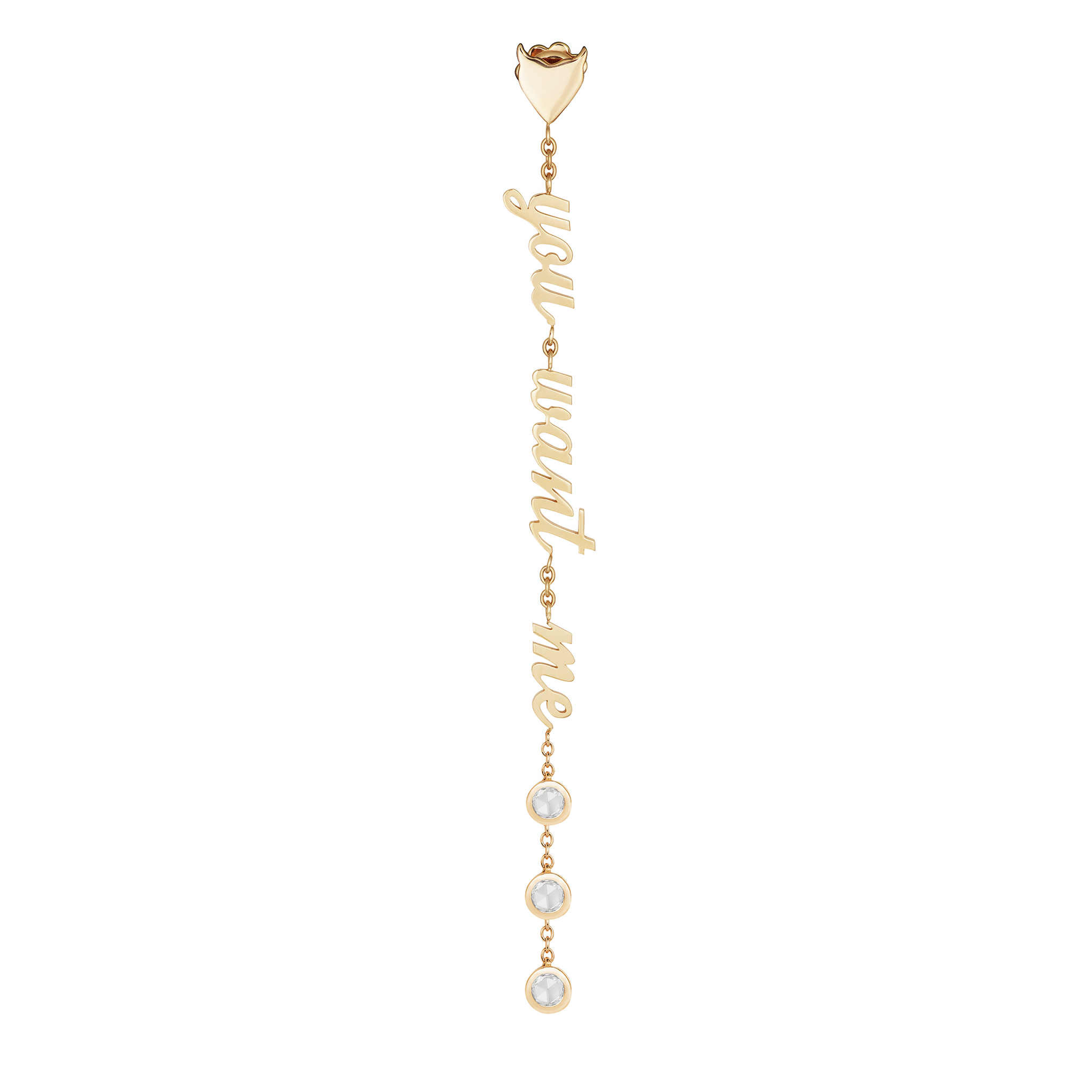 Tell Me Earring & You Want Me Earring Maria Kovadi La Maison Couture