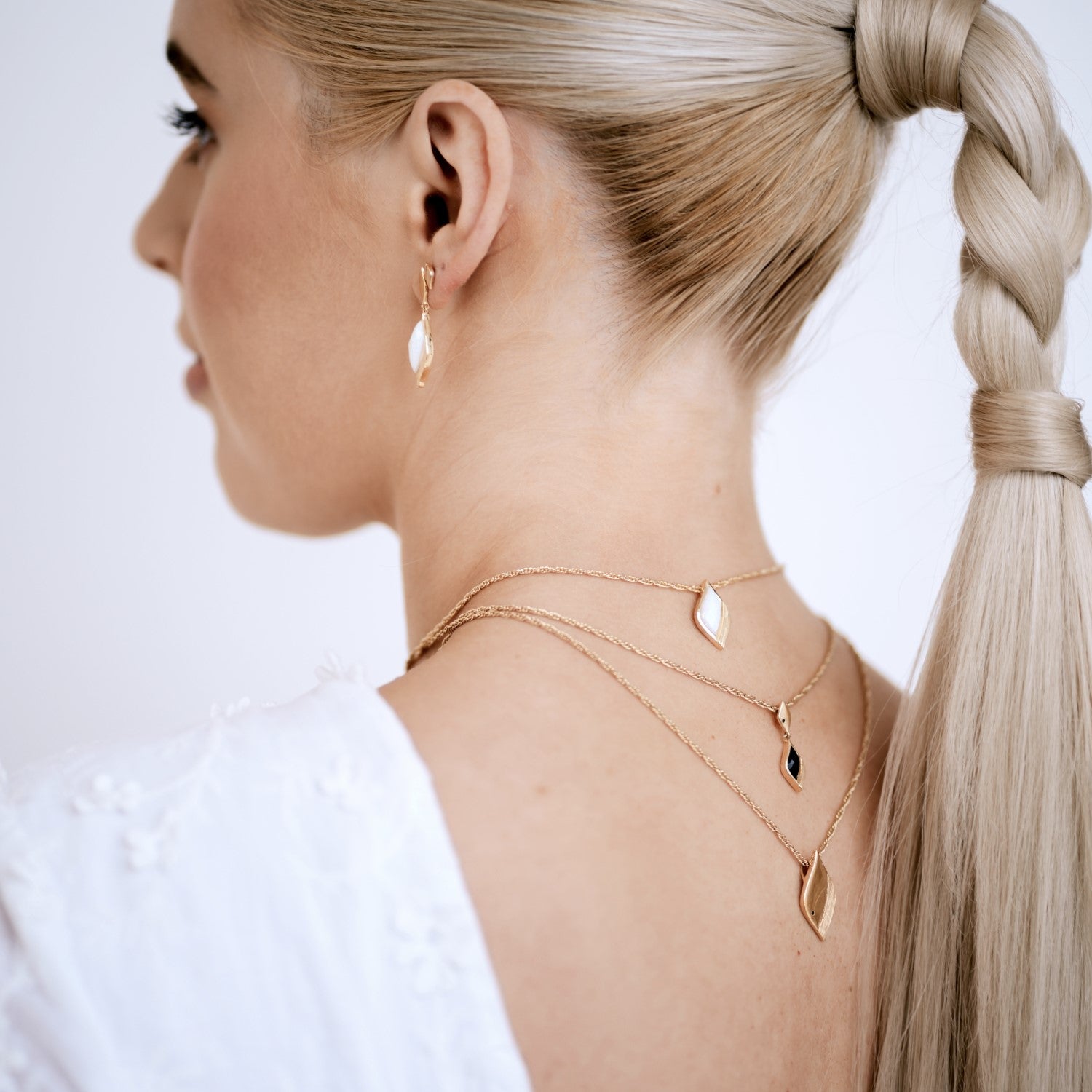Limited Edition Strength Gold Opal Pendant Necklace