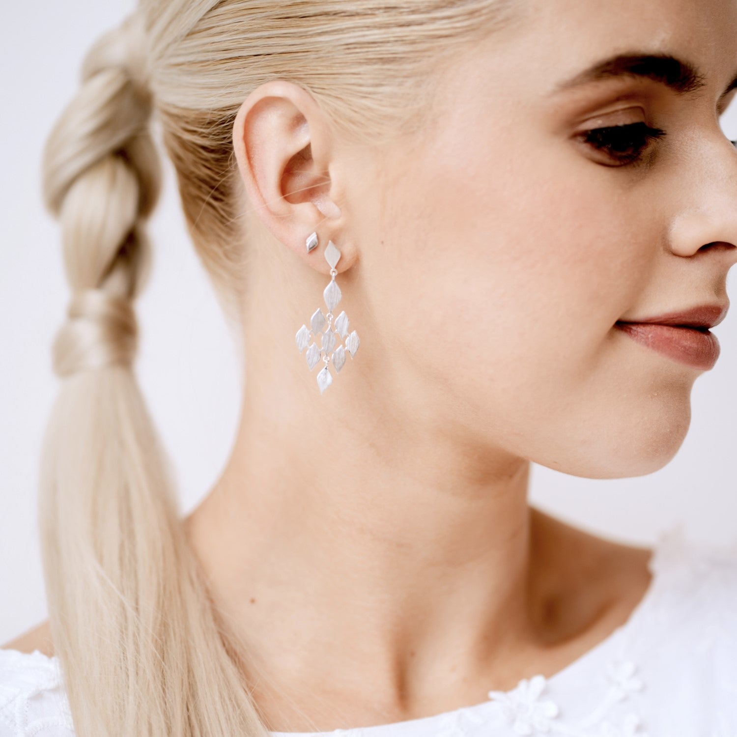 Silver Mini Stud Earrings