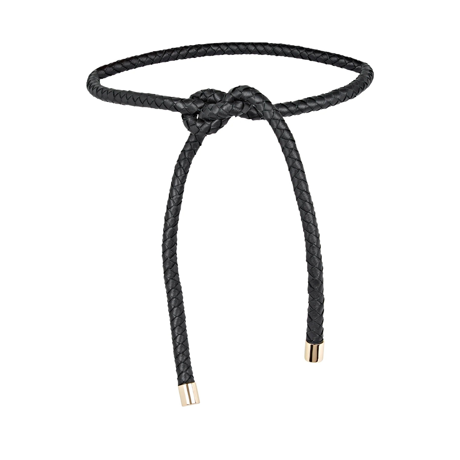 Meno Double Wrap Leather Belt - Nightfall