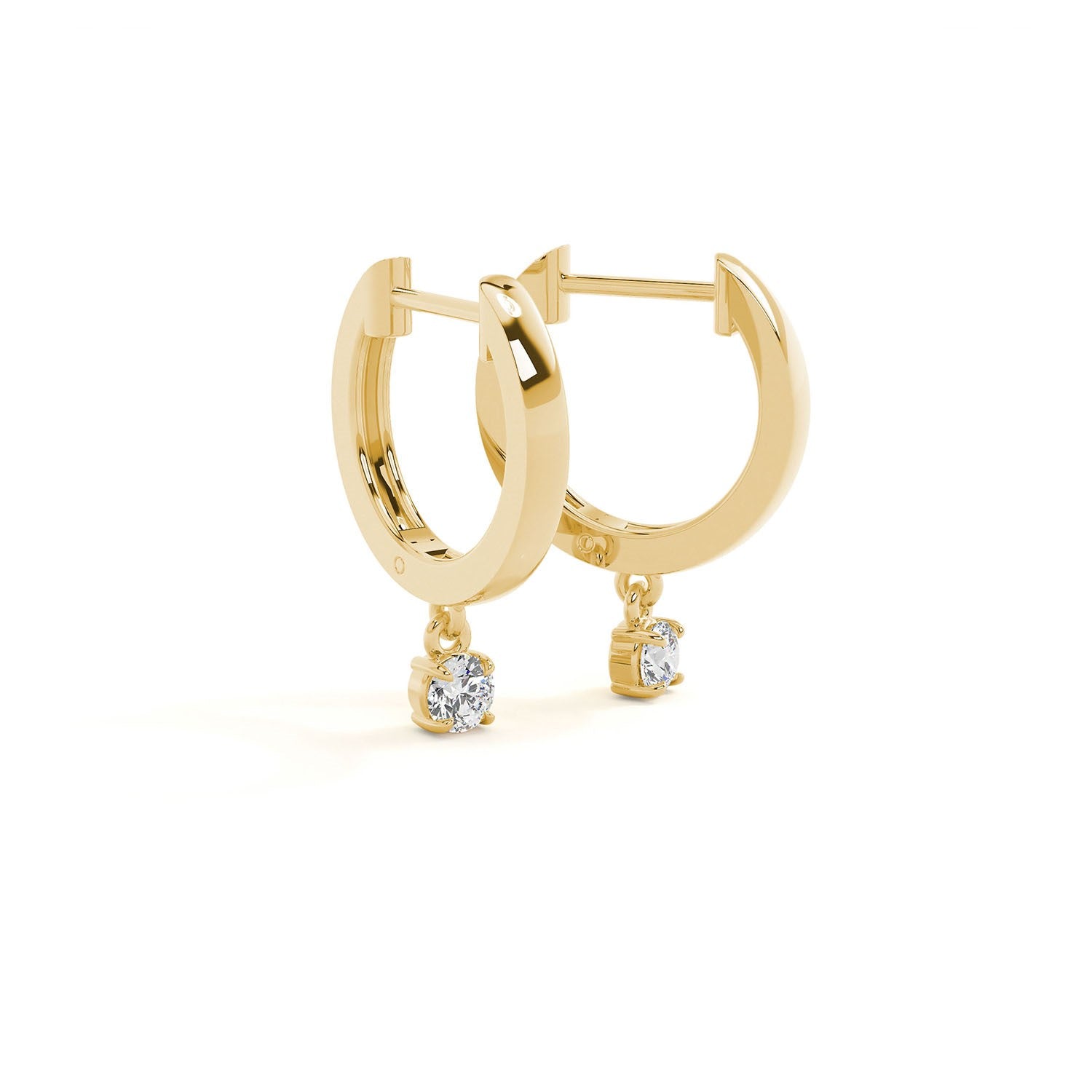 Round Charm Hoops