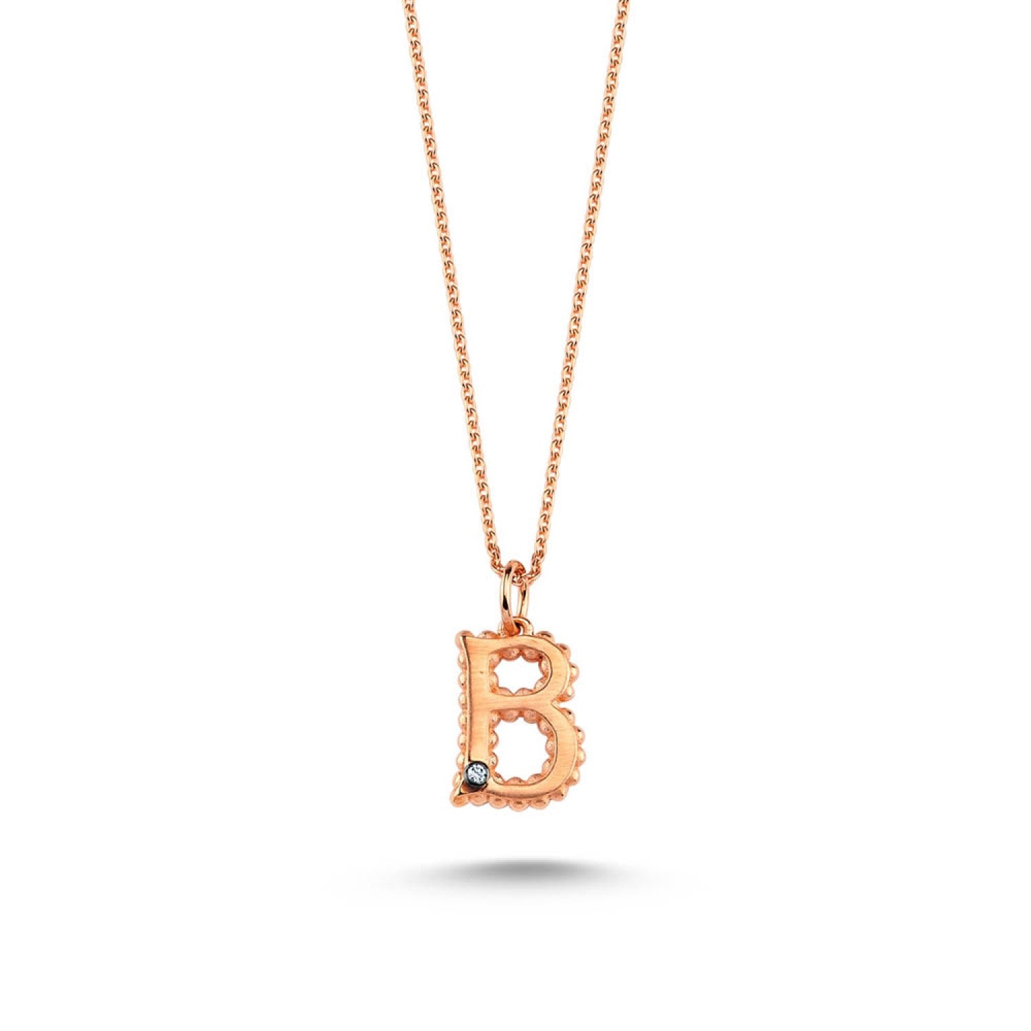Large Initial Necklace