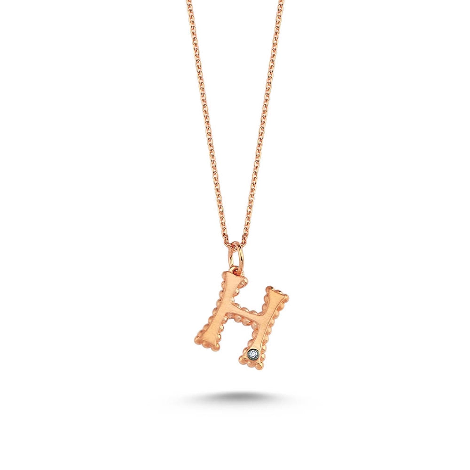 Large Initial Necklace