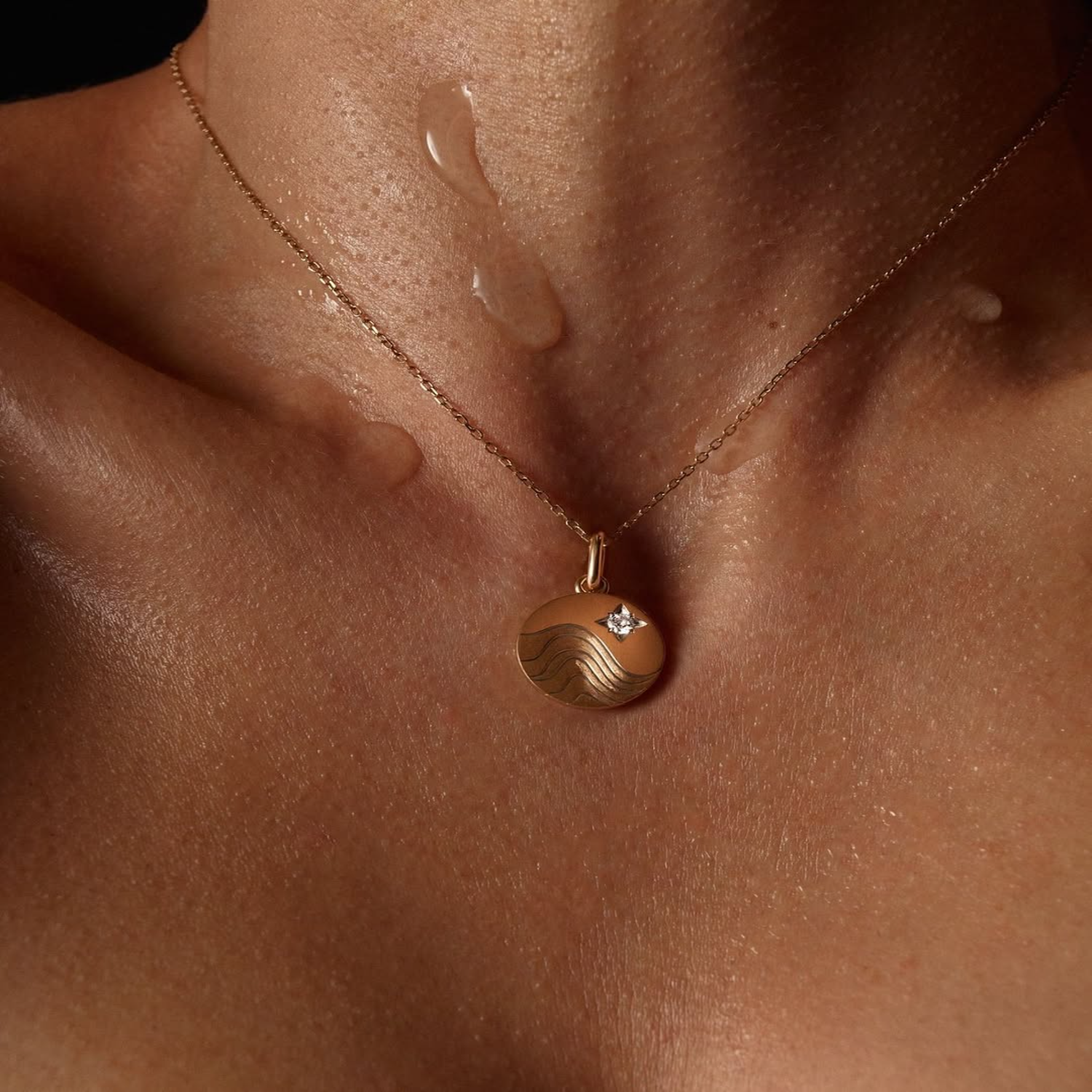 Elemental Water Pendant Skydiamond La Maison Couture