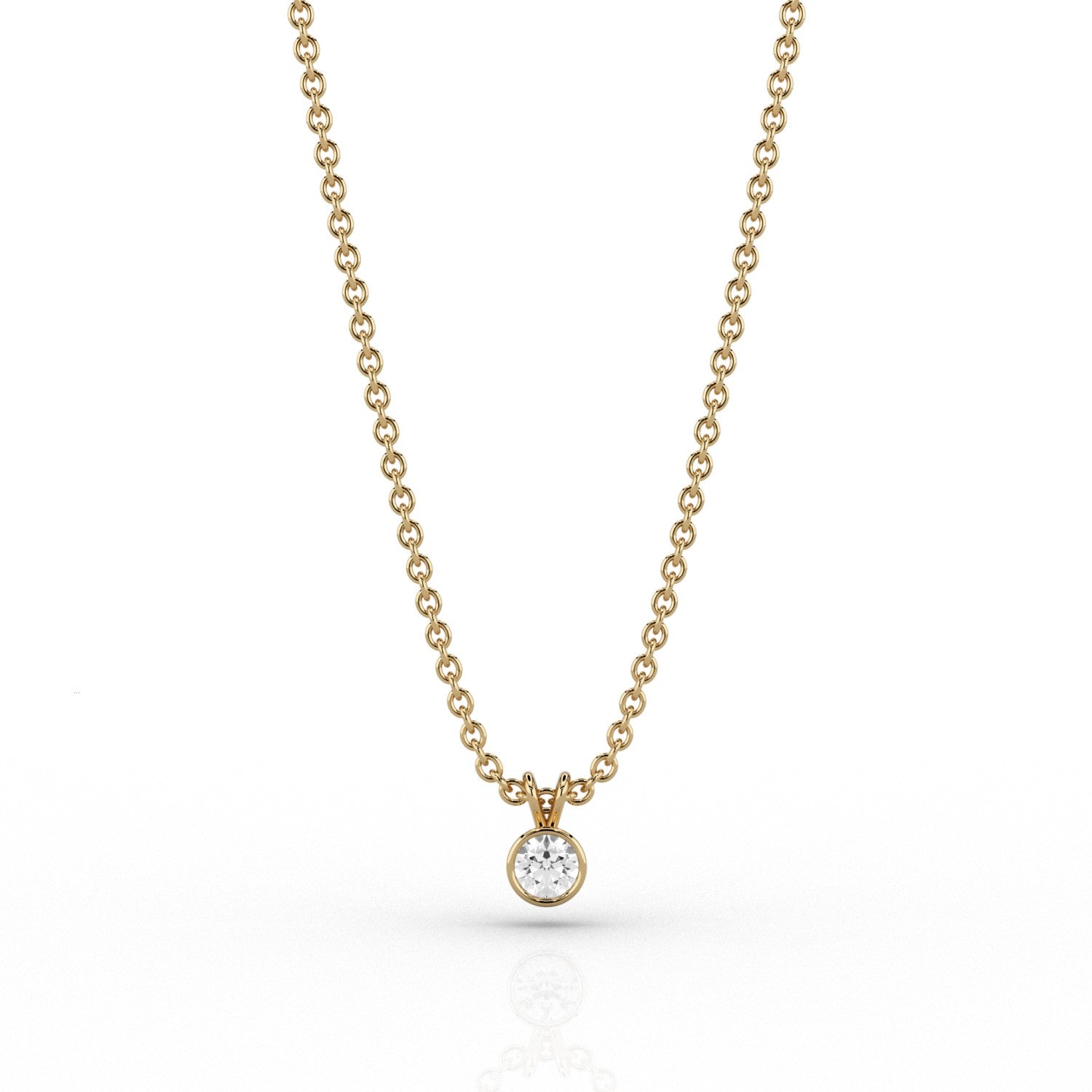 Modern 0.1ct Pendant