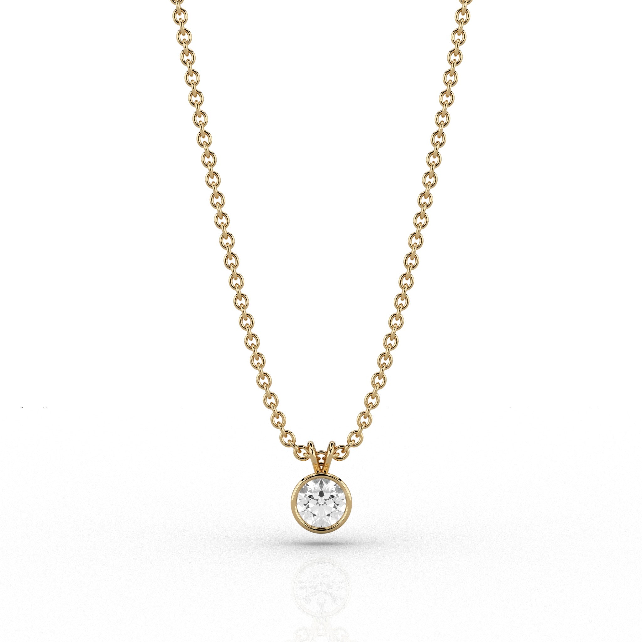 Modern 0.33ct Pendant