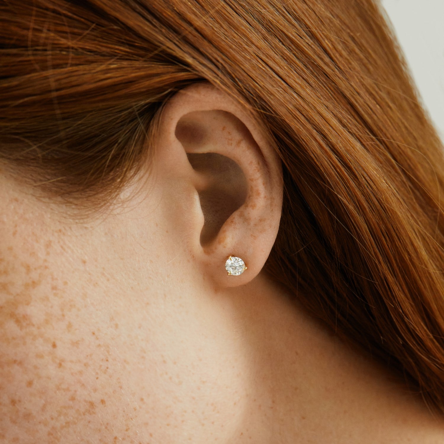 Nacelle Claw 1/3ct Earrings