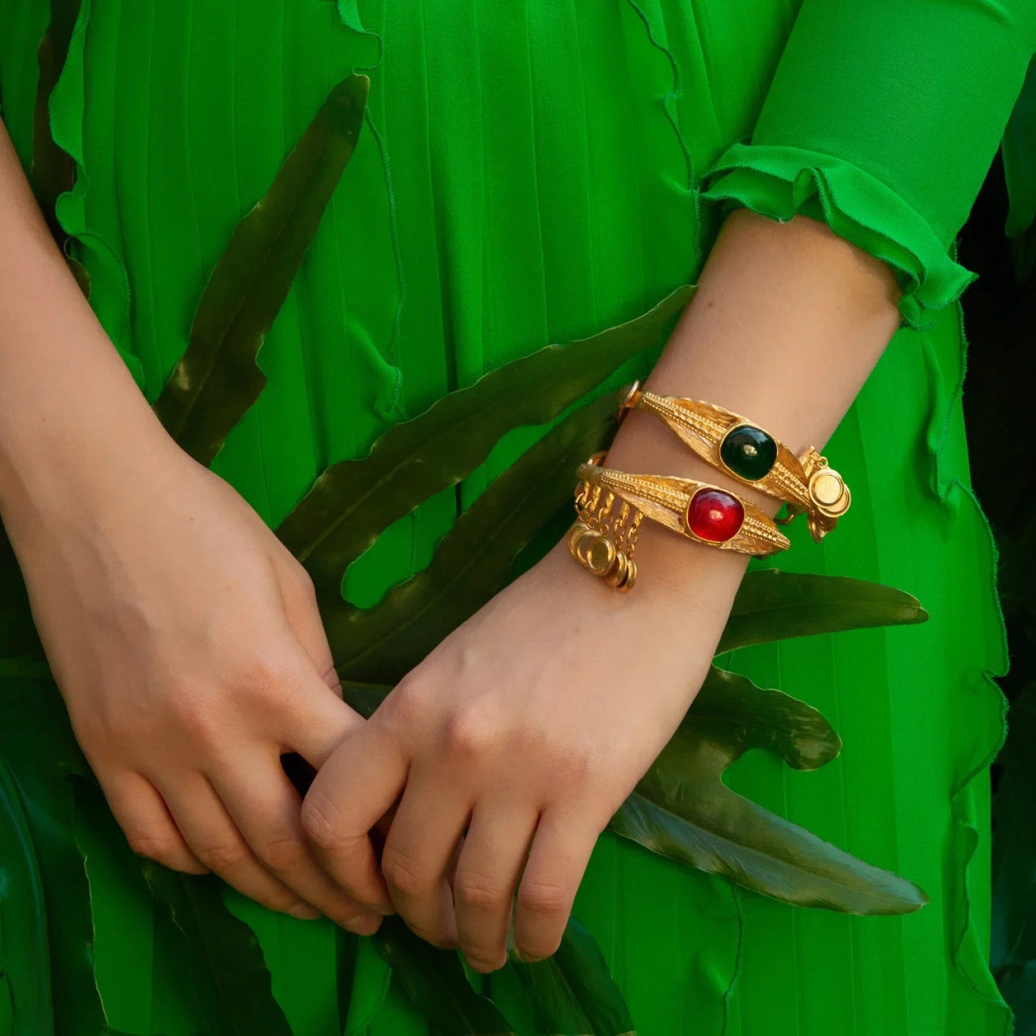 Ruby Eye Bracelet