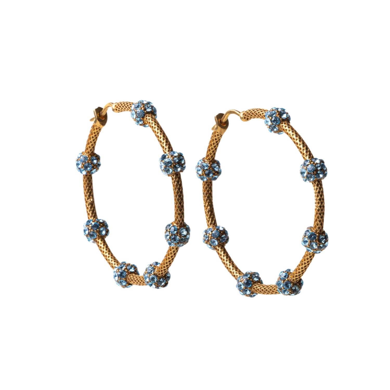 Reef Earrings - Aqua