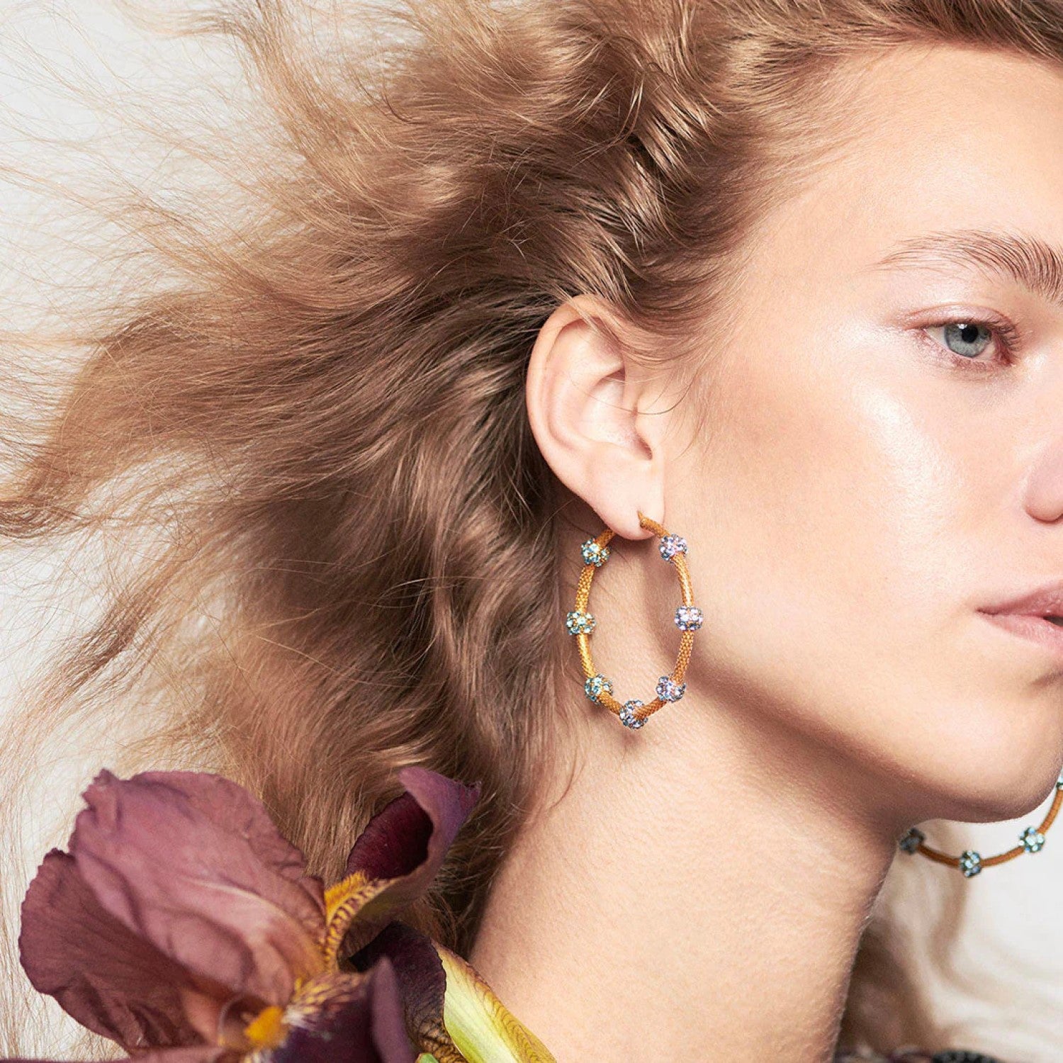 Reef Earrings - Aqua