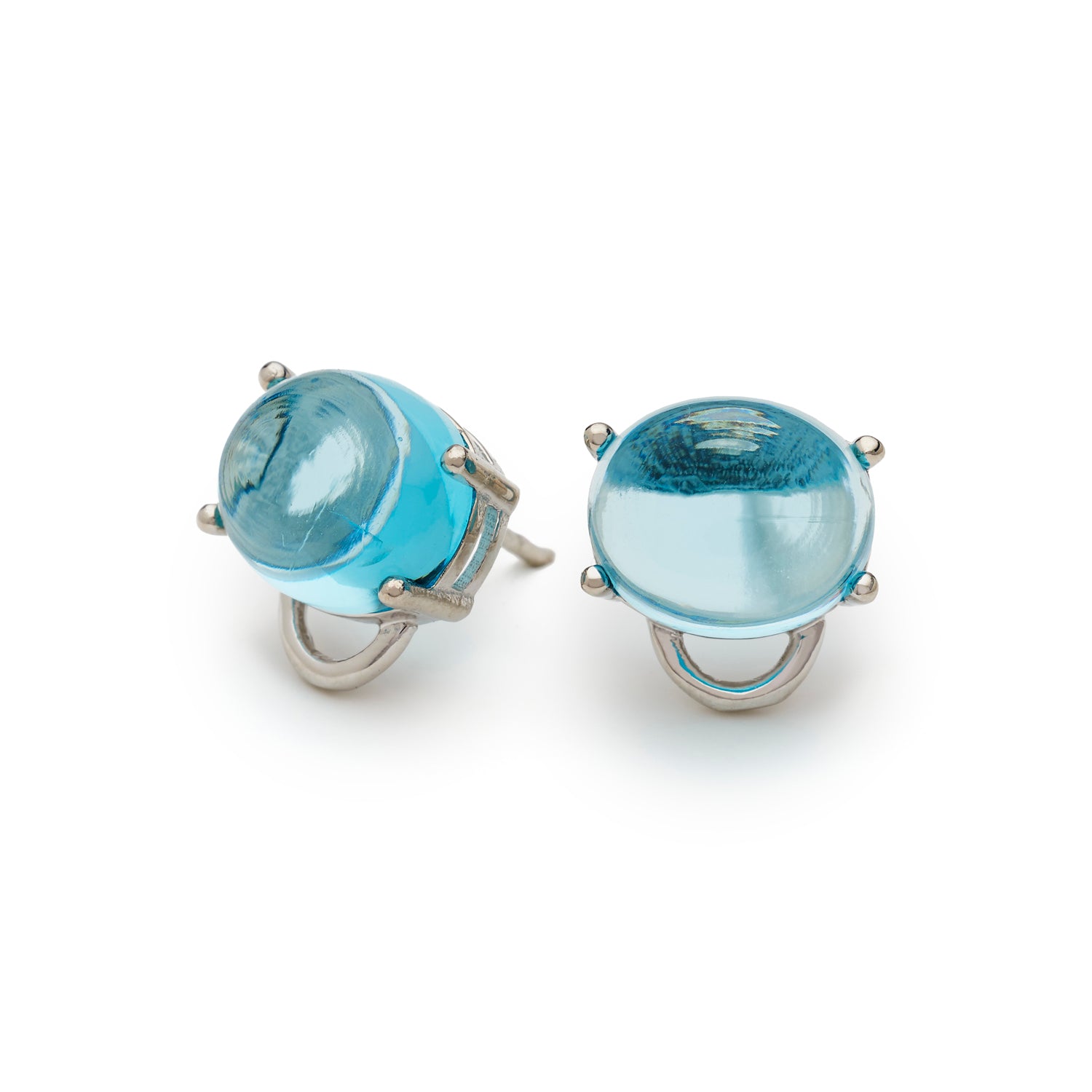 Marmaris Earrings White Gold
