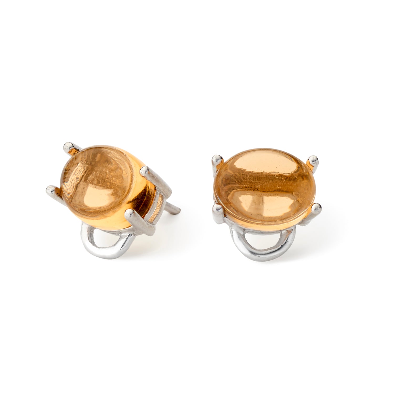 Marmaris Earrings White Gold