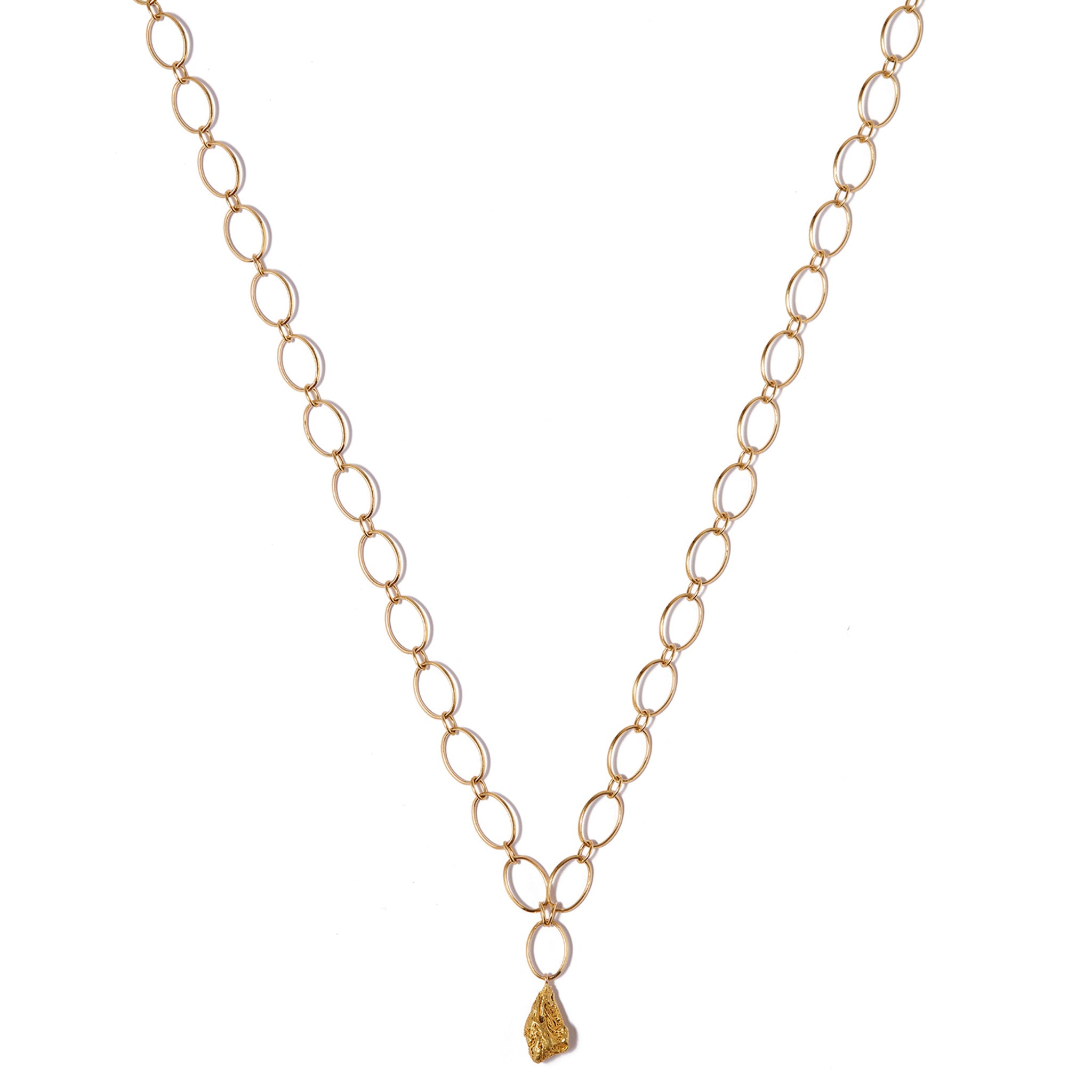 Earth Vertical Necklace