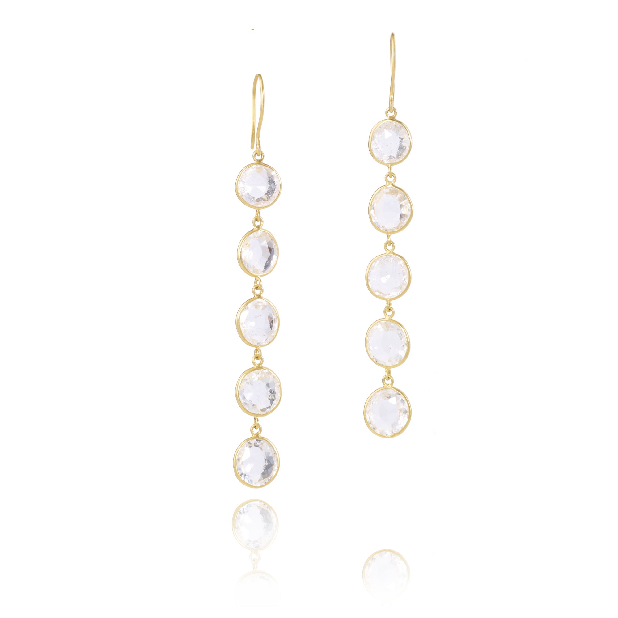 Mughal Dreams Five Drop Earrings