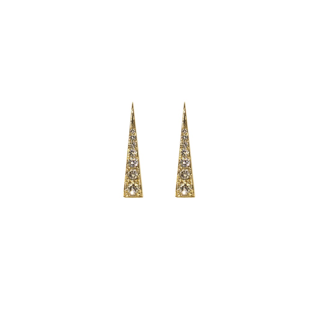 Spark Earrings – Champagne Diamond by Daou Jewellery