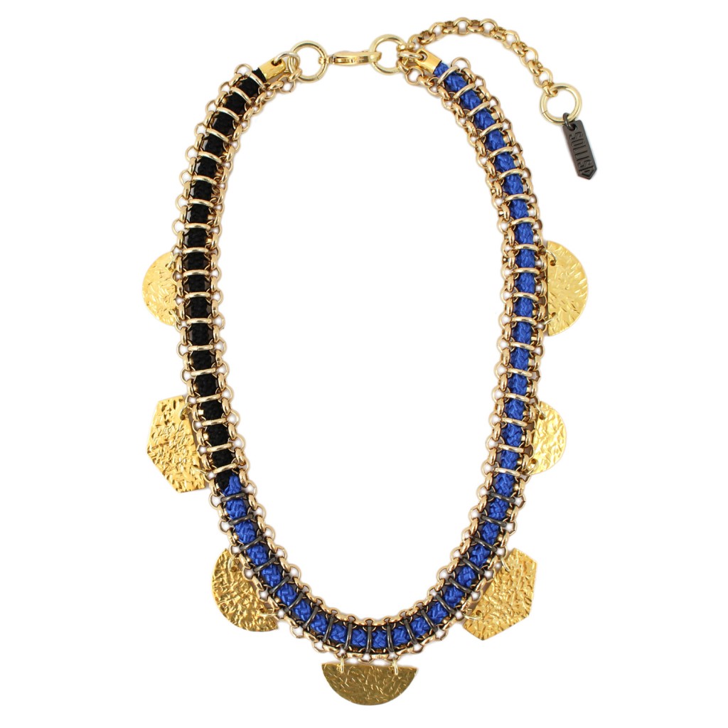 Taka Necklace – Blue by SOLLIS