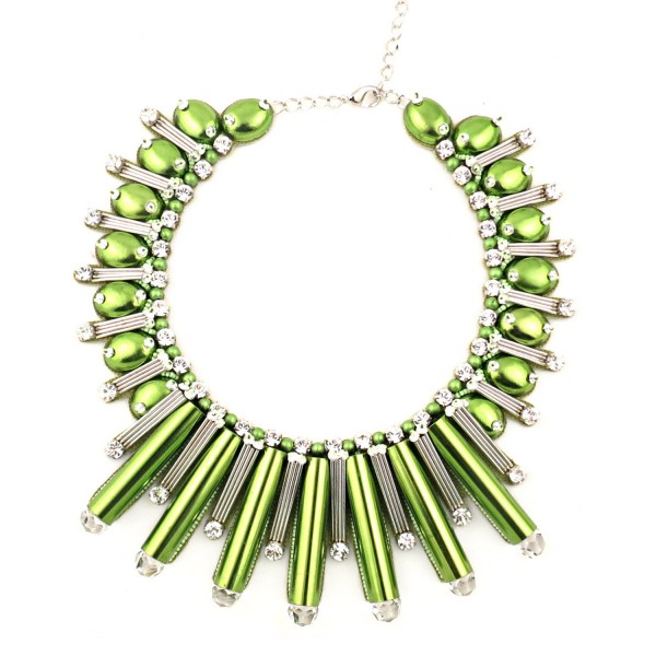 Beautix Necklace – Green by Begada