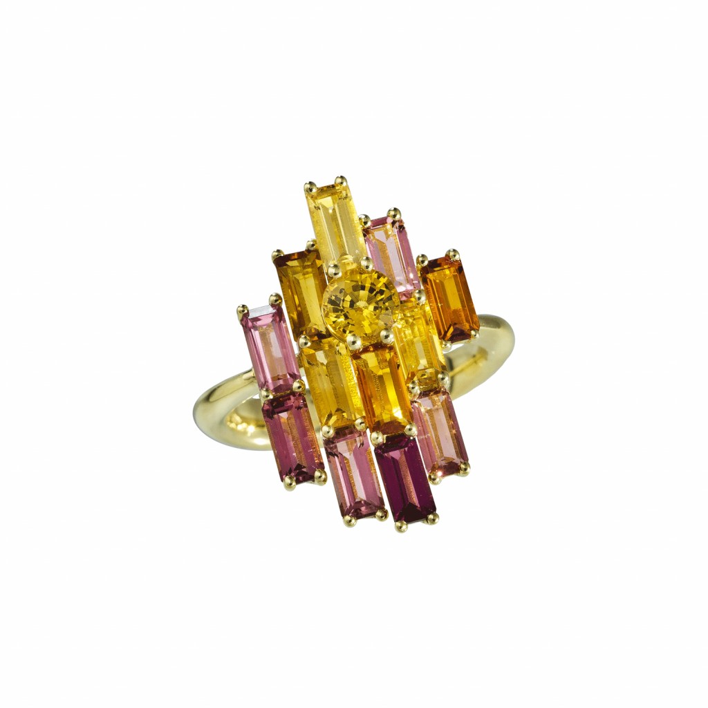 Golden Bright Ring by Daou Jewellery