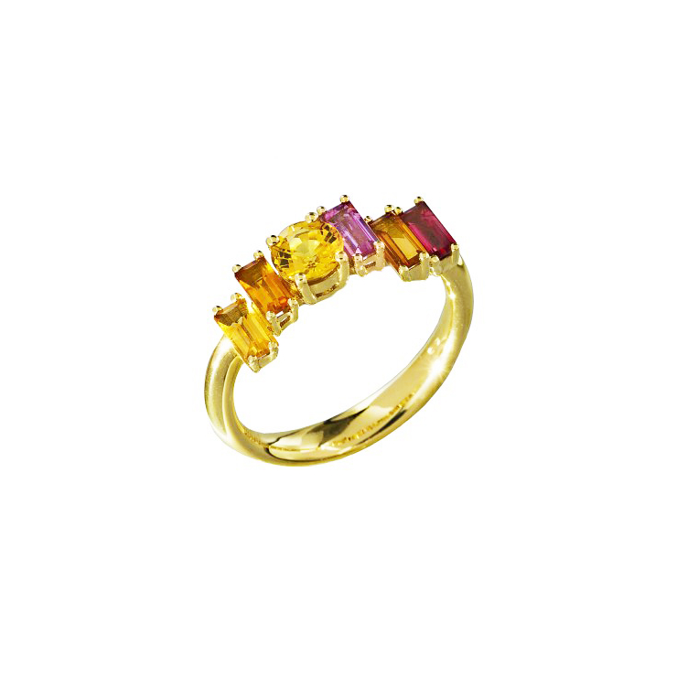 Golden Light Ring by Daou Jewellery
