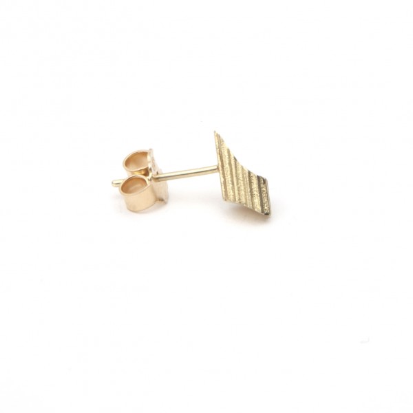 Pillar Stud Earring (Single) by Completedworks