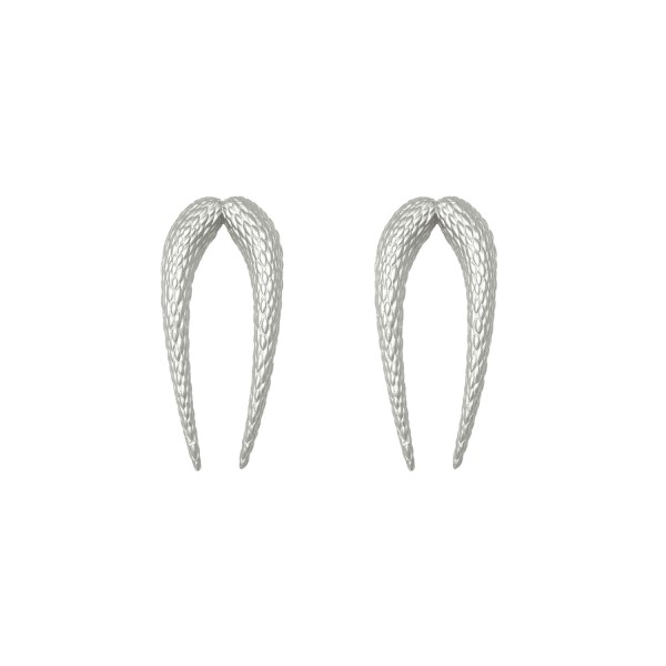 Echoes of The Lyre Earrings in Silver by NIOMO