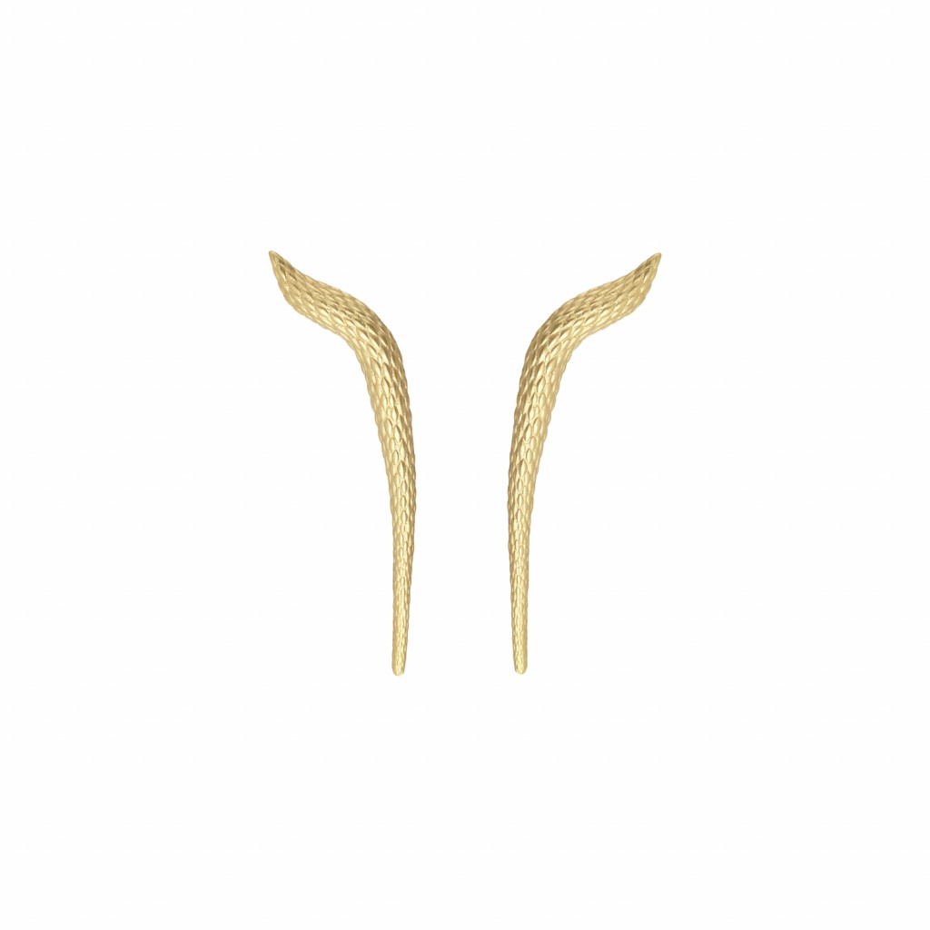 Elysia Earrings in Gold by NIOMO