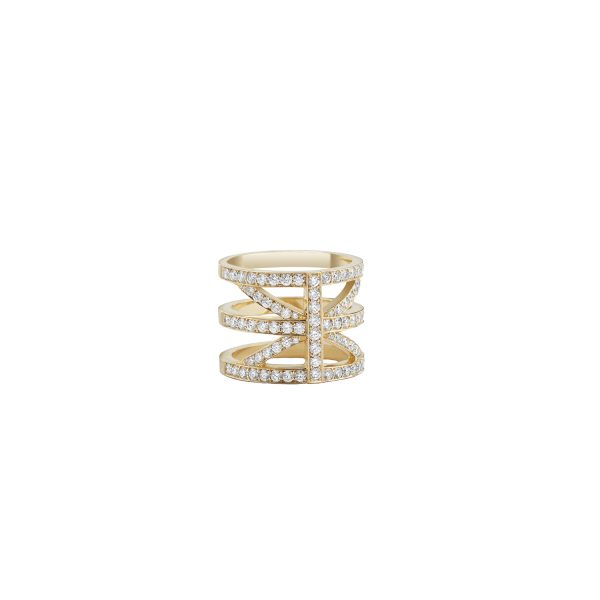 A Hint of Britain Ring by Sandrine de Laage
