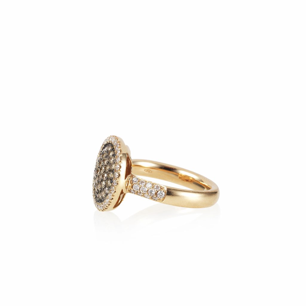 Venezia Rose Gold Medium Ring by Olivia Grace