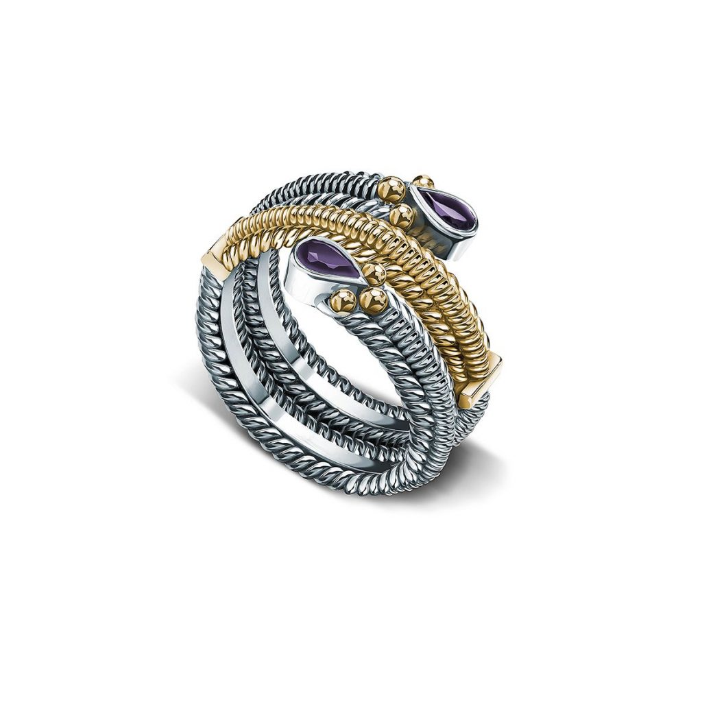 The Mabarim Ring by Azza Fahmy