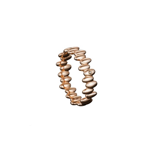 Skinny Ring in Rose Gold by Julien Riad Sahyoun