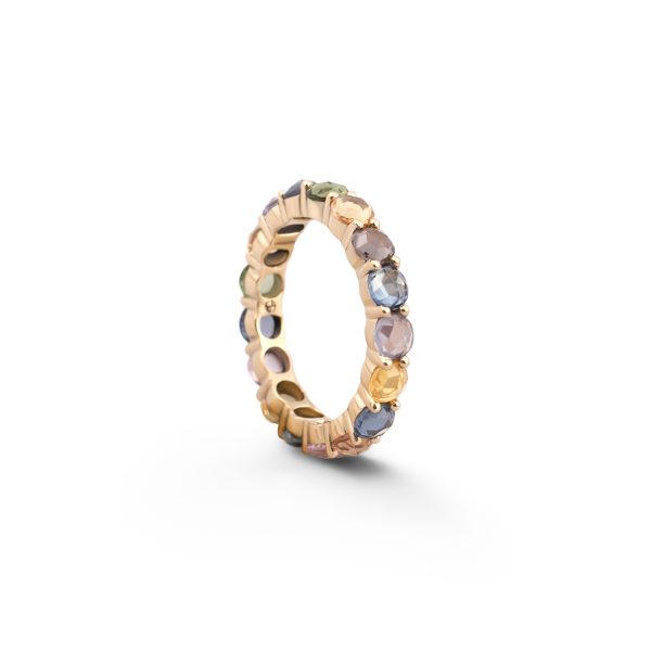 Ring Zero 5 – Multicolour Sapphires by IVAR by Ritika Ravi