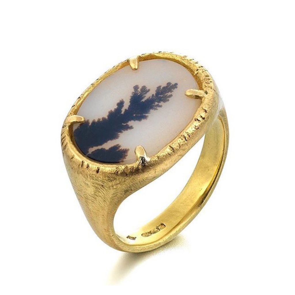 Dendritic Agate Ring by Sorrel Bay