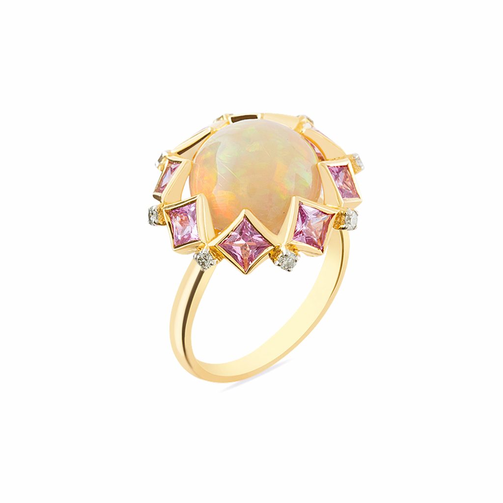 Fire Opal Ring by Zaabel