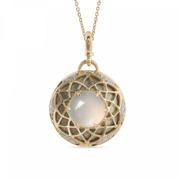 Sacred Geometry Pendant Necklace by Zaabel