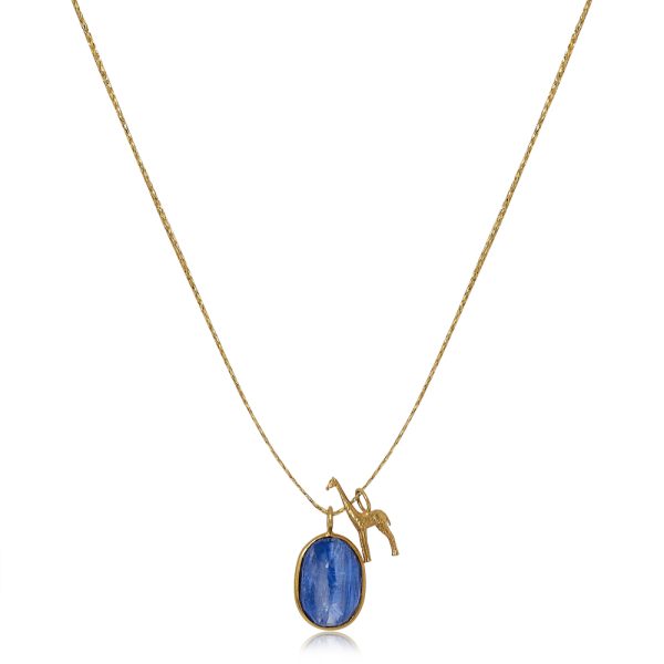 Colette Set Pendant with Gold Giraffe by Pippa Small