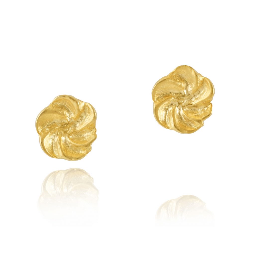 Tiny Flower Studs by Pippa Small