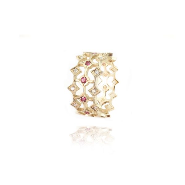 Queen of Hearts Ring by Mocielli