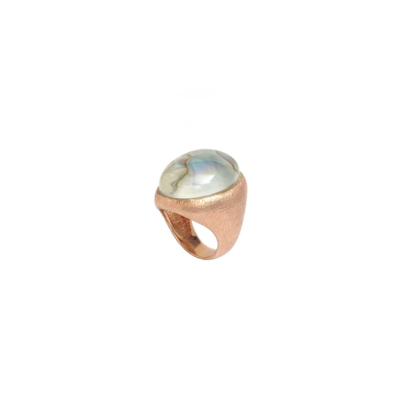 Ajei Abalone Orb Ring by NIIN