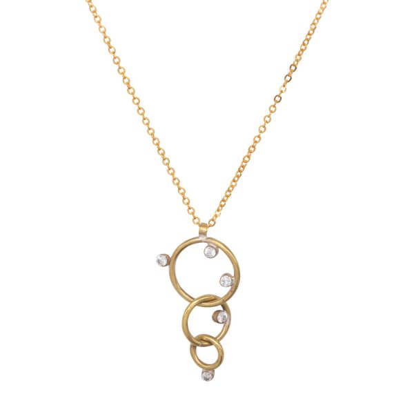Procyon Triple Drop Necklace by Lily Flo Jewellery